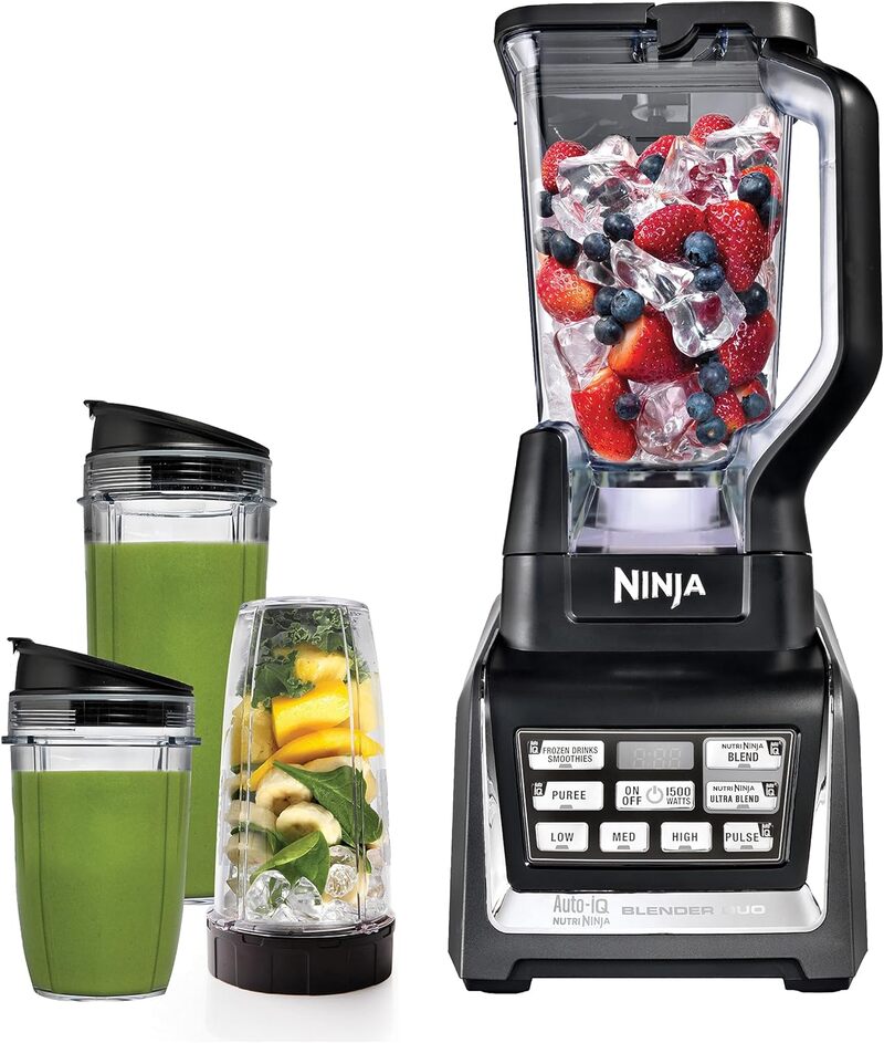 licuadora profesional ninja blender bl642 duo con auto iq